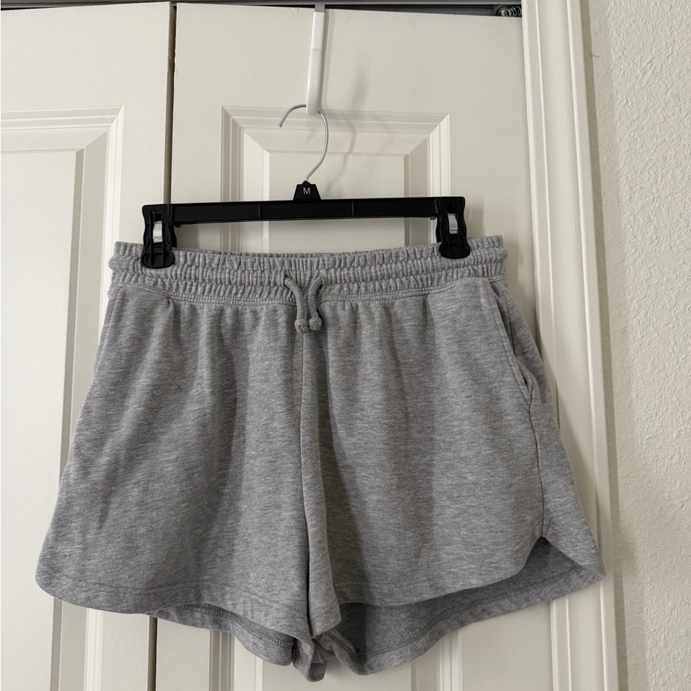 Gray Women’s Casual Sweat Shorts